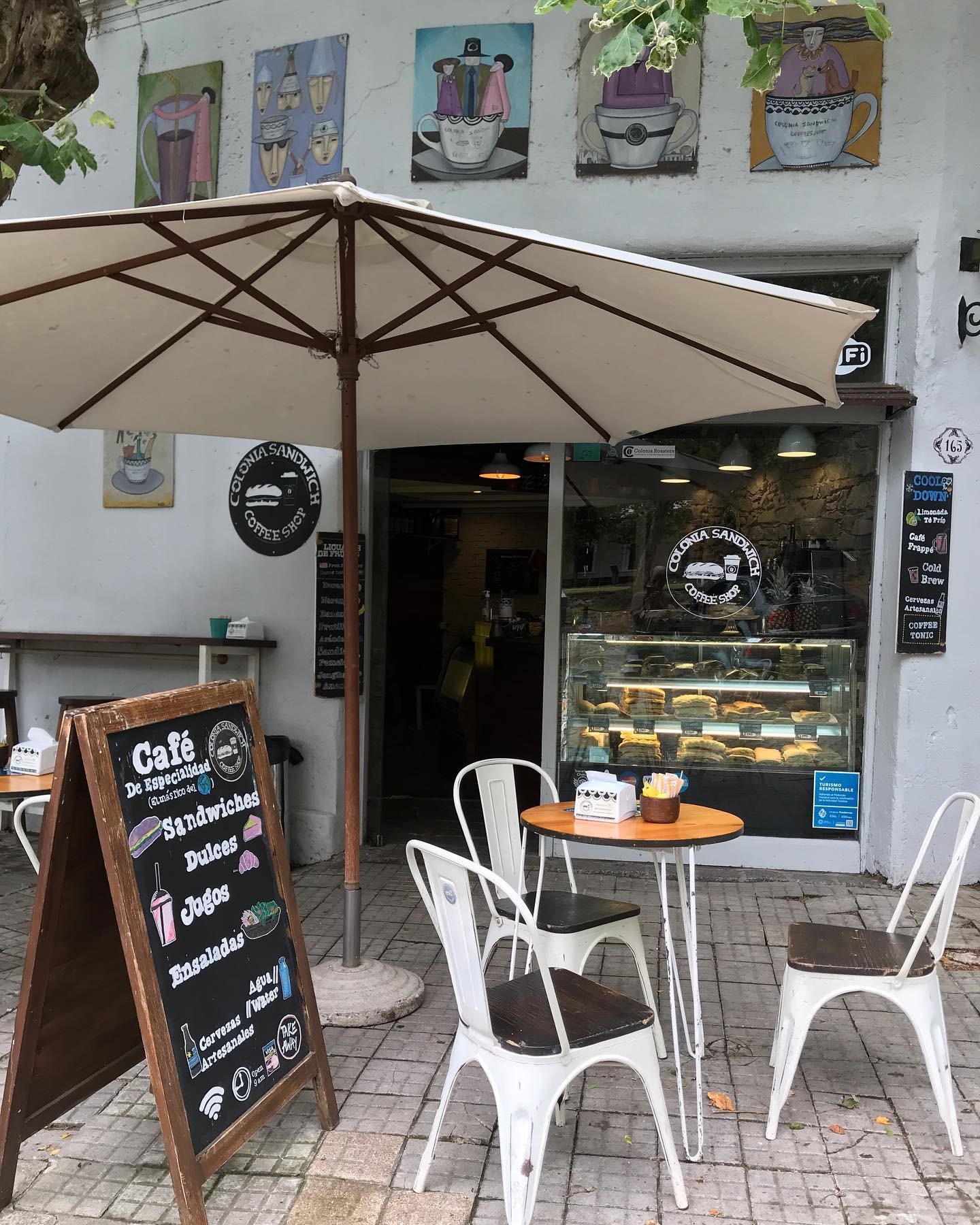Colonia Sandwich Coffee Shop Centro